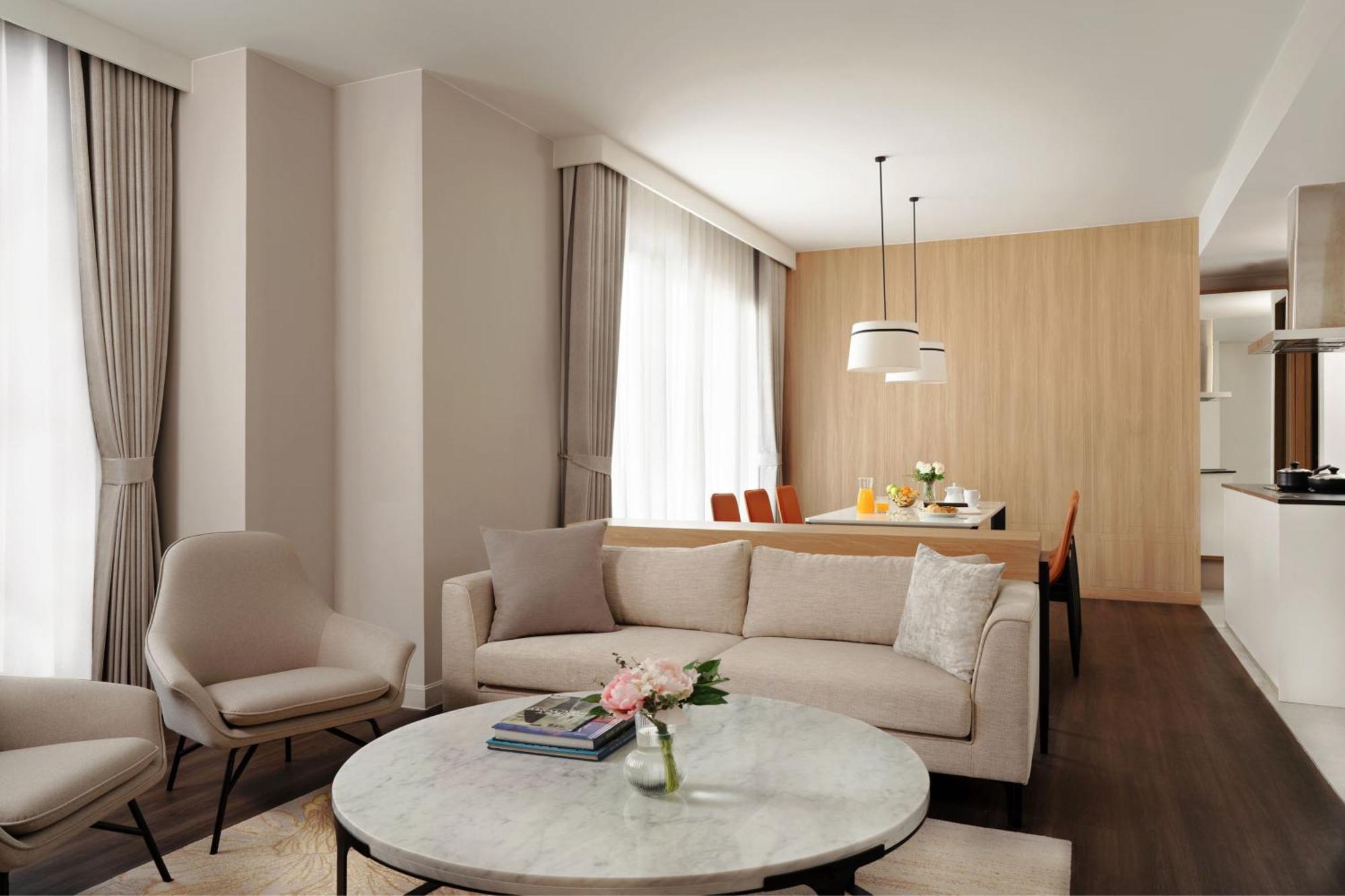 Marriott Executive Apartments Bangkok, Sukhumvit 101 Esterno foto