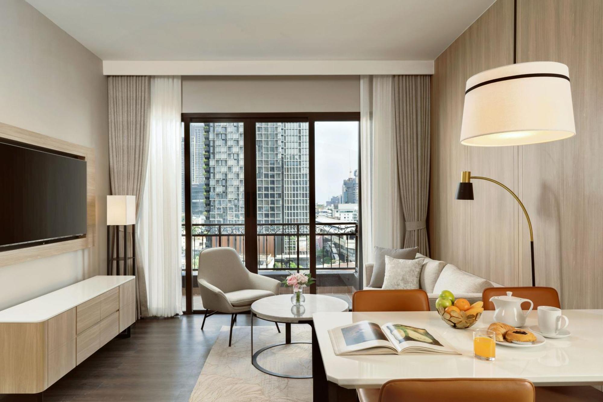 Marriott Executive Apartments Bangkok, Sukhumvit 101 Esterno foto