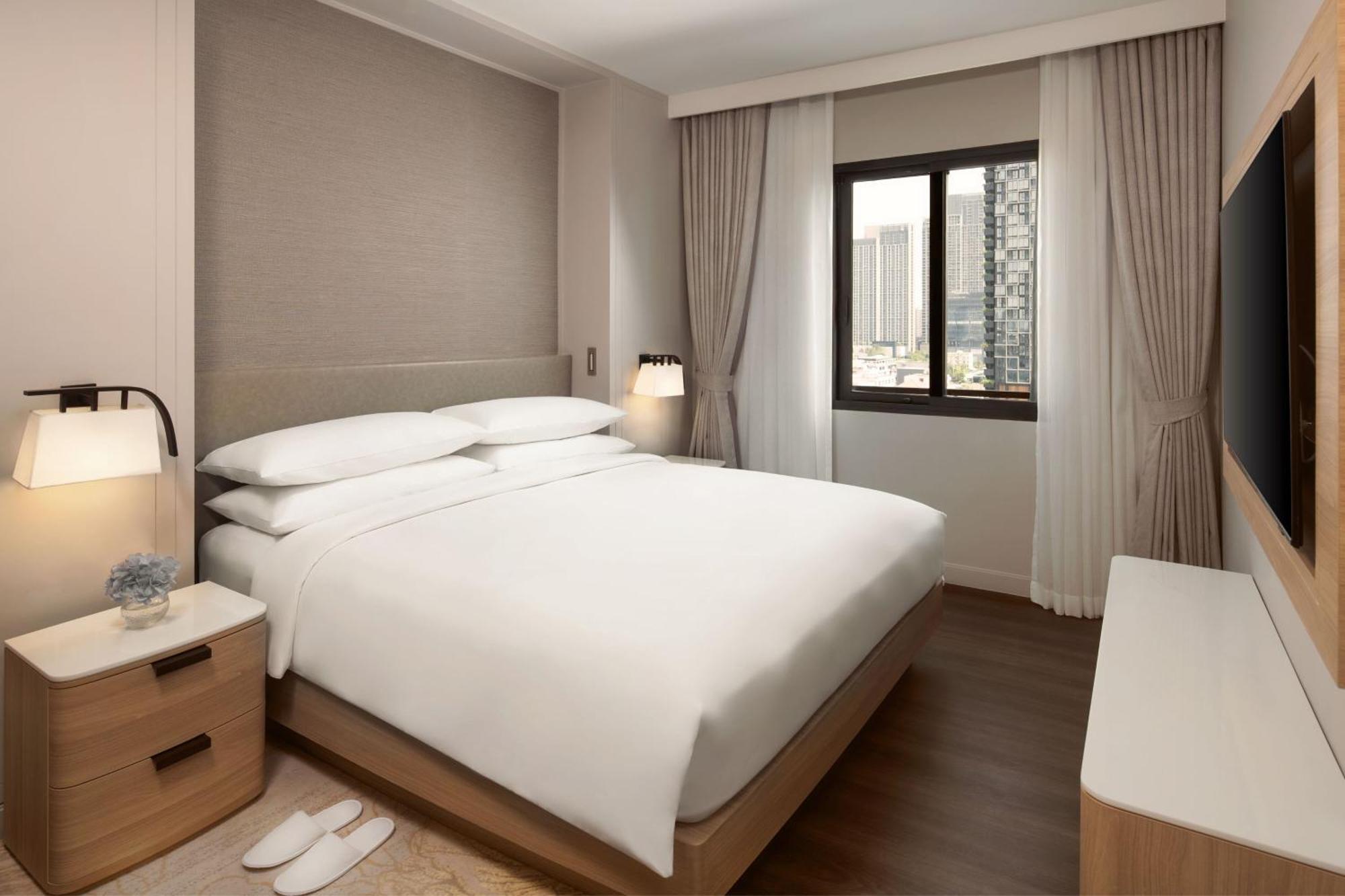 Marriott Executive Apartments Bangkok, Sukhumvit 101 Esterno foto