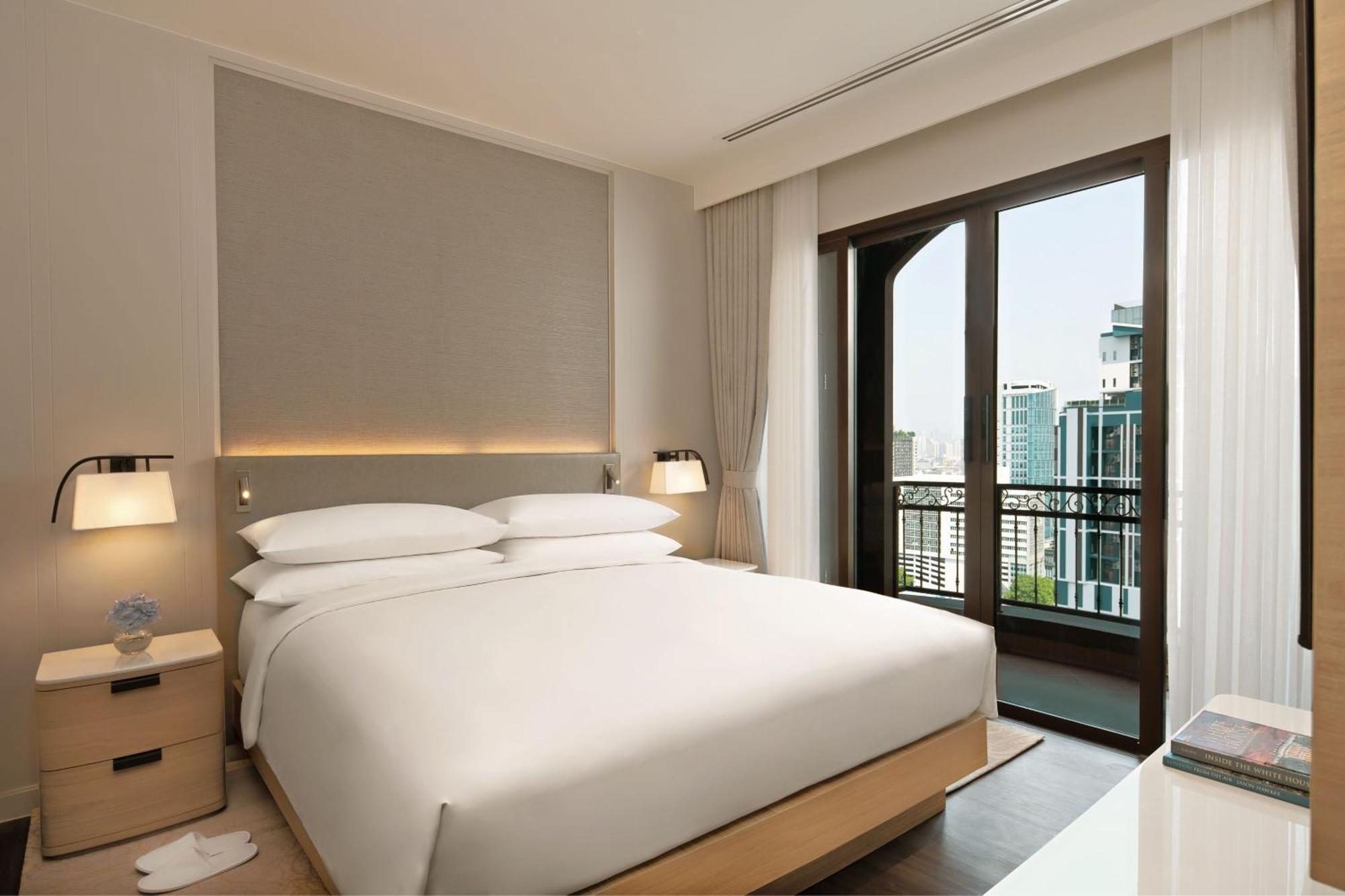 Marriott Executive Apartments Bangkok, Sukhumvit 101 Esterno foto